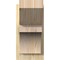 Ekena Millwork Westlake Slat Rough Sawn Outlooker, Douglas Fir, 8"W x 16"D x 16"H OUT08X16X16WTL06RDF - alternate 2